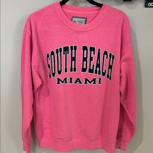 Pacific Pink Crew Neck Sweater